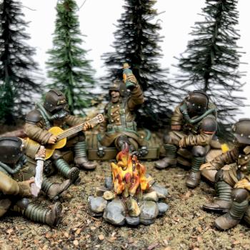 GrimGuard Resting Platoon by Schinsky