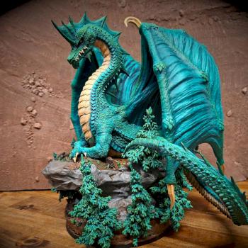 Green Greatwyrm by Subversivus