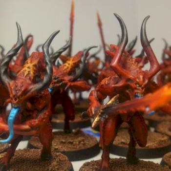 Khorne Bloodletters Sanguinaires by Utshe