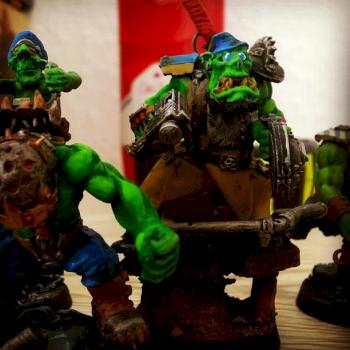Ork warband by dogparry