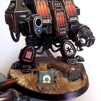 Black Templars Venerable Dreadnought by Czuprynsky