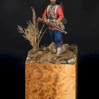 Havildar (sergeant) 15th Bengal Native Infantry regiment, British India 1890-98 by Adv