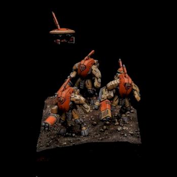 Desert Tau Stealth Armour by maxwinamp