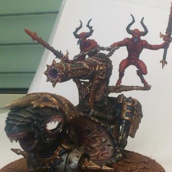 Chaos Skull Cannon of Khorne by Utshe
