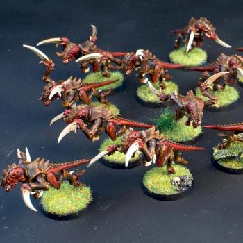 Tyranid Hormagaunt Brood by Adv