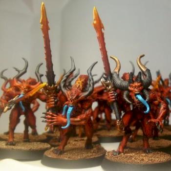 Khorne Bloodletters Sanguinaires by Utshe