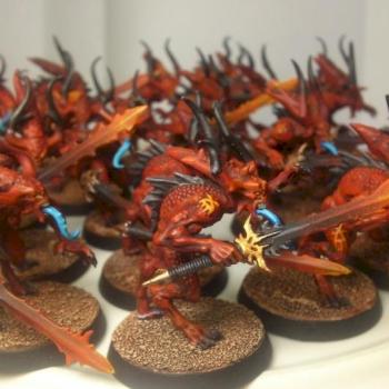 Khorne Bloodletters Sanguinaires by Utshe