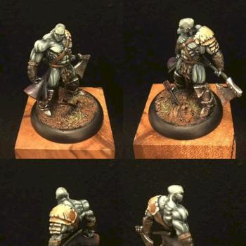 Goldar - Reaper bones Barbarian by vbt