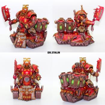 Khorne Lord of Skulls by Dr. Stalin