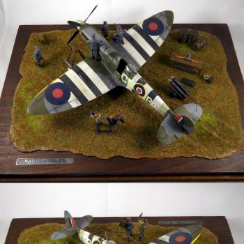 Spitfire Mk. IX 1/48 by tousgeo
