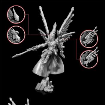 The Winged Squad, Wingmaster by Ghost Miniatures