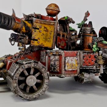 Ork Battlewagon by Moolet
