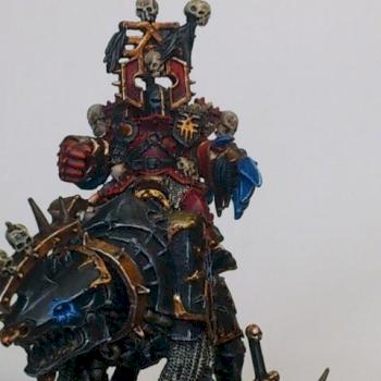 Khrone Chaos Lord on Juggernaut - Seigneur by Utshe