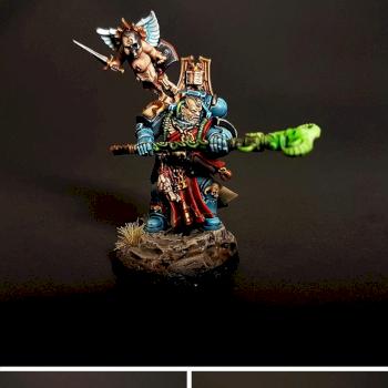 Space Marine Librarian by batthemadbat