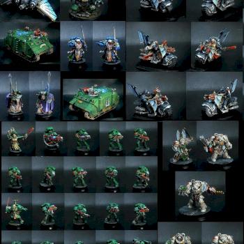 Dark Angels Army by Pahaere