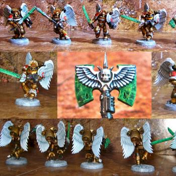Blood Angels Sanguinary Guard by P4Painting
