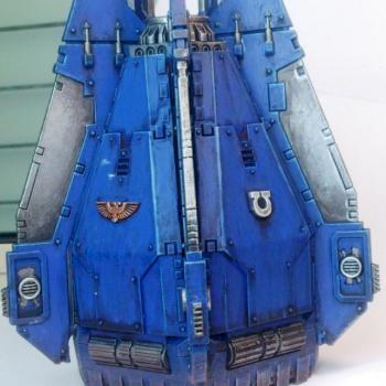 Drop Pod Ultramarine by Utshe