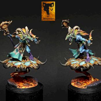 Tzaangore Shaman by Aphorys