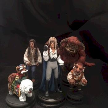 Jim Henson's Labyrinth pieces by abrennan
