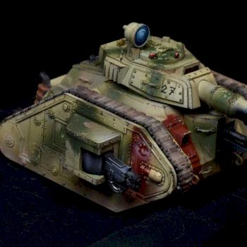 Genestealer Cult Leman Russ tanks by stalkerminsky