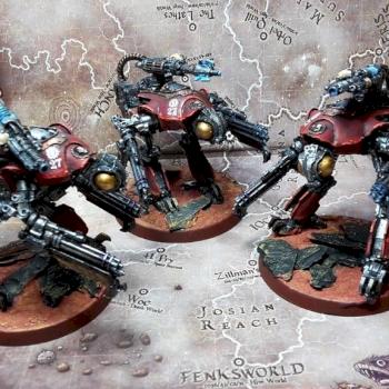 Mechanicum 30k Vorax Battle Automata by TheHoodedMan