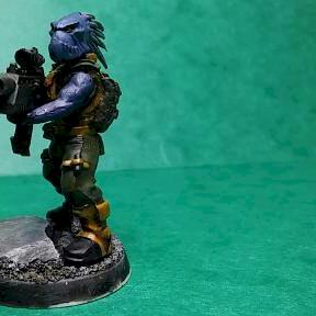 Warhawk assault trooper by Bastenfyre