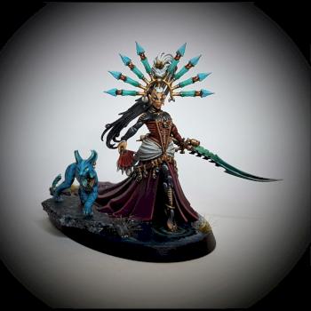 Yvraine, Eldar Ynnari by Drakius