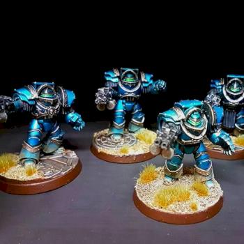 Alpha Legion Cataphractii Terminators by Hydra Dominatus