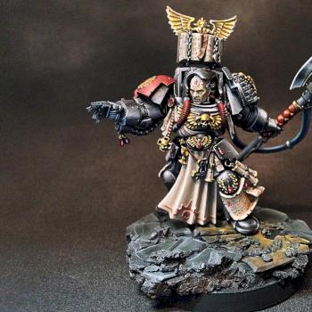 Deathwatch Librarian in terminator armour by Deadlymuddle