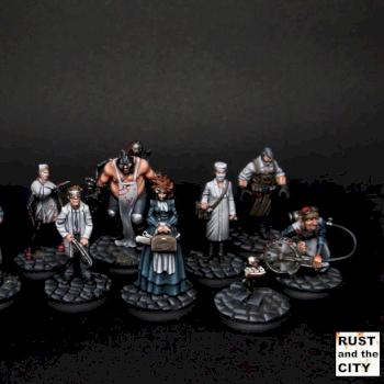 McMourning Guild Malifaux Crew by RustandtheCity