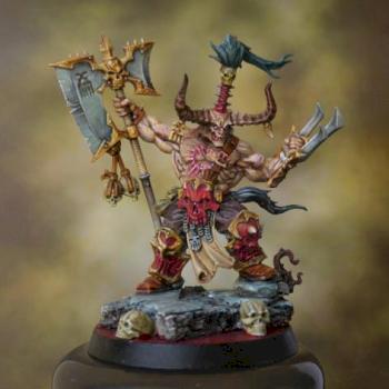 Exalted Deathbringer of Khorne by BadKarma