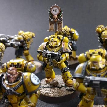 Imperial Fists Vexilla by Manflis