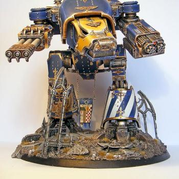 Legio Astorum Warhound Titan by DarkEyeStudios