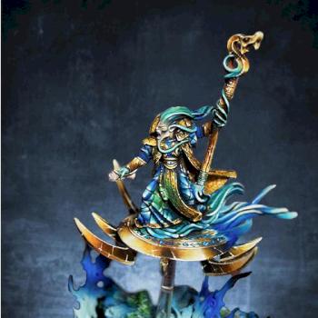 Limited Edition Lord of Tzeentch on Disc by Shizune