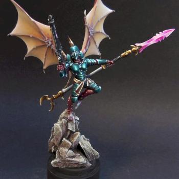 Dark Eldar Scrouge by Arbaal