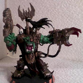 Stinkfist - Space Ork Warboss View 1 by M0U5ETR4P