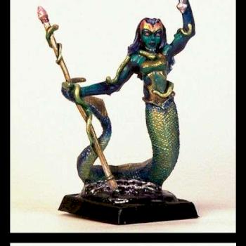 Naga Goddess Conversion by Minicreatures