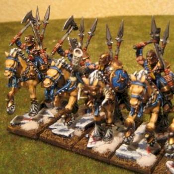 Chaos Marauder on horses by trollslayer