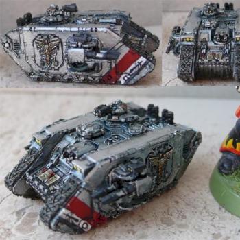 Forge World Epic scale Grey Knight Land Raider by Warmaster Nice