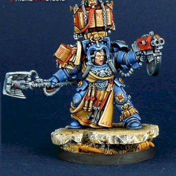 Dark Angels Librarian by Hortwerth