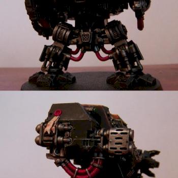 Space Marine Dreadnought by rivawi