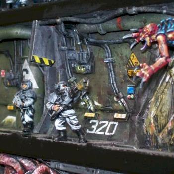 Space Station Diorama by greener1982