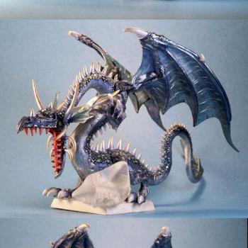 High Elf Dragon by Minicreatures