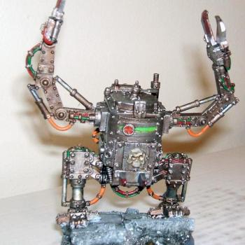Ork Deff Dread by SquadBroken