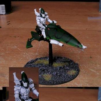 Eldar Jetbike with Shurikencannon by Baumkrone1000