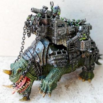 Forge World Epic scale Gargantuan Squiggoth by Warmaster Nice