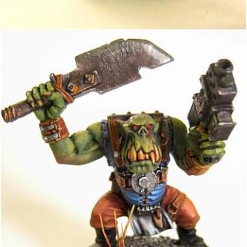 Old ork from Black Reach by b00geyman