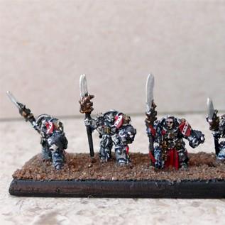 Forge World Epic scale Grey Knight Terminators by Warmaster Nice