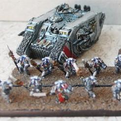 Small Epic scale Grey Knight force by Warmaster Nice