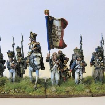 French line infantry, Perry Bros. plastics and metals by djoker